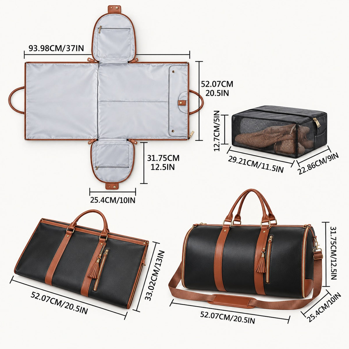 Packora™ Voyage – torba podróżna 2w1